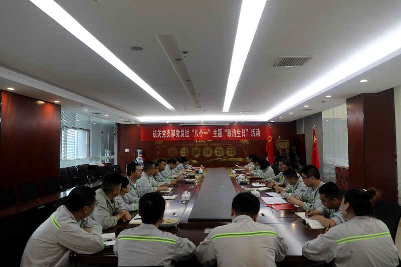 學(xué)習(xí)黨史憶初心，政治生日強黨性——富平公司機關(guān)黨支部開展主題黨日活動