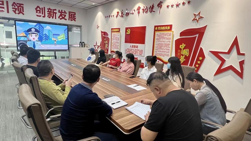 “普及反恐知識，提升反恐意識”—— 物貿公司開展職工反恐宣傳教育活動