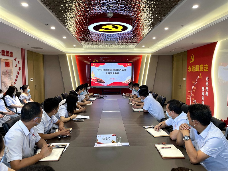 智引公司開(kāi)展紀(jì)律教育學(xué)習(xí)宣傳月專(zhuān)題警示教育活動(dòng)