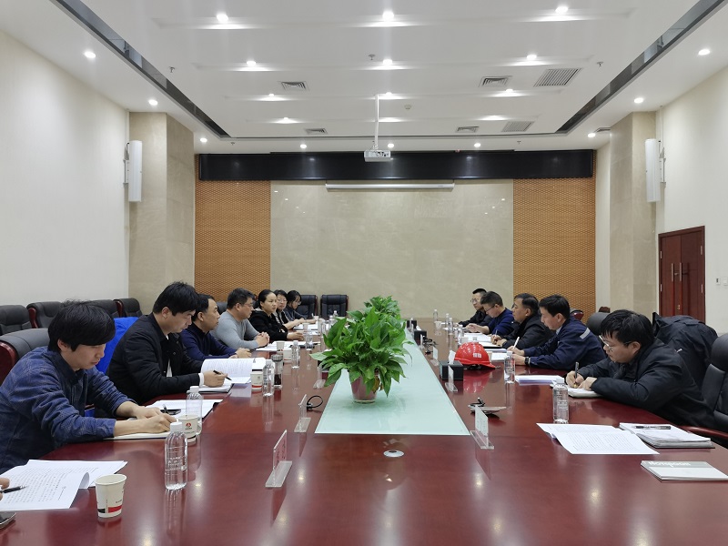 郭正亮、杜永康一行到神木恒穩(wěn)公司督導檢查工作