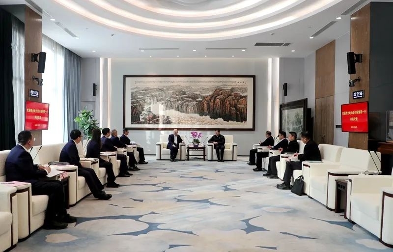 張文琪會見西北電力設(shè)計(jì)院黨委書記、董事長徐陸一行