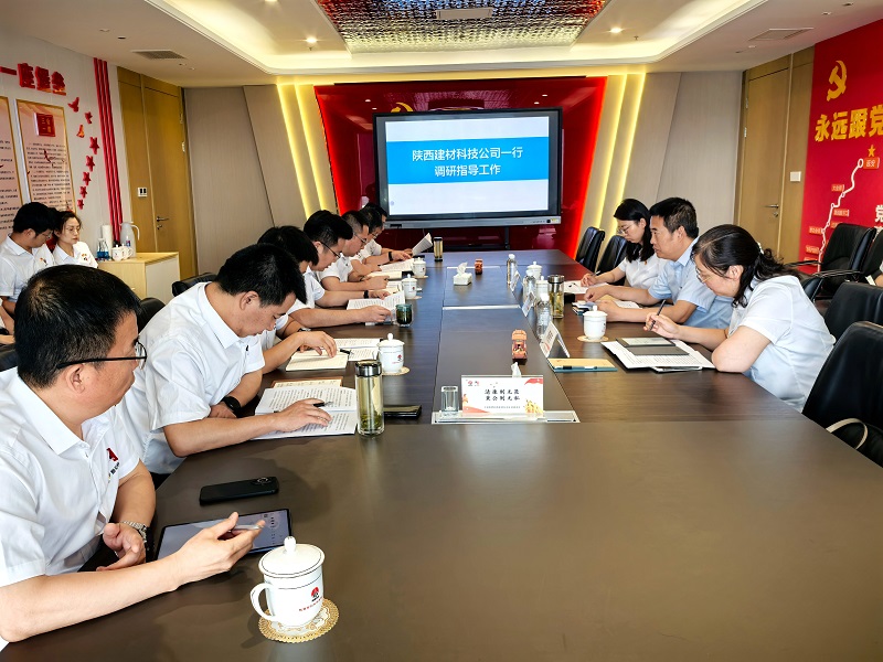 周紅一行到智引公司調研指導工作