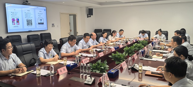 陜西建材科技公司到陜西化工集團(tuán)開(kāi)展交流座談