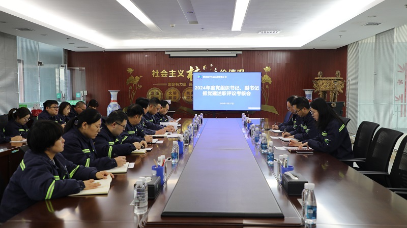 “述”成績 “找”不足 “促”實(shí)干——富平公司召開2024年度黨組織書記、副書記抓黨建述職評(píng)議考核會(huì)