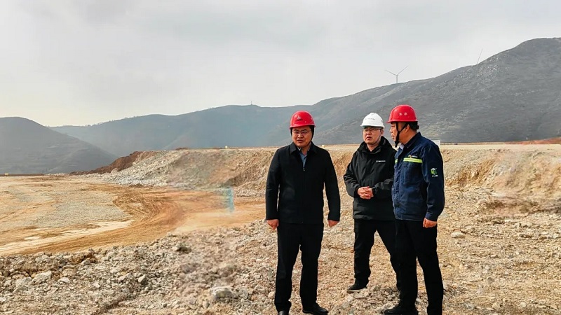郭正亮到富平公司、新材富平中昊和涇陽(yáng)公司開(kāi)展非煤礦山安全檢查